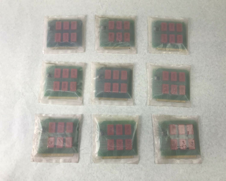 6 Channel Selector MC000396-01 Rev E Card (Lot of 9)