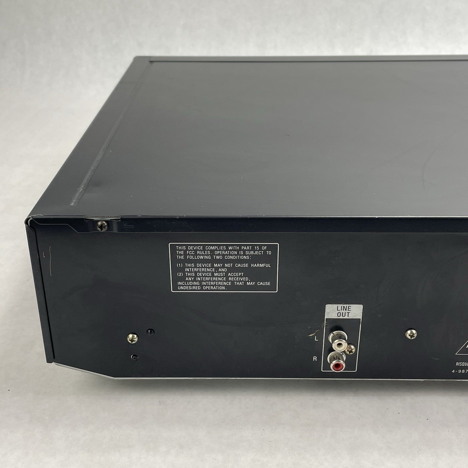 Sony CDP-CE315 5 Disc Changer CD Player Tested Plays No Screen10