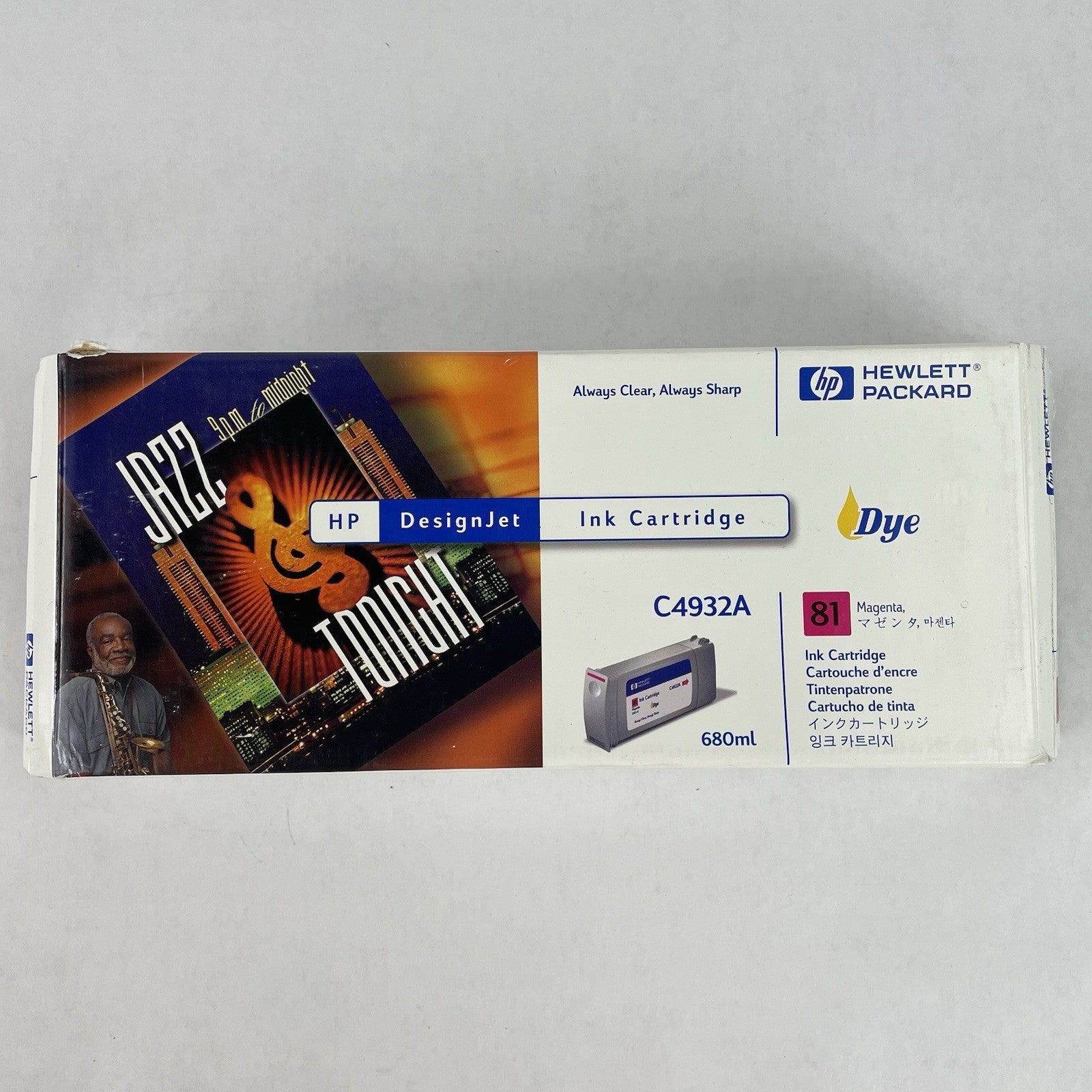 HP 81 Magenta Ink Cartridge C4932A 680ml for DesignJet 5000 5500 13DEC012