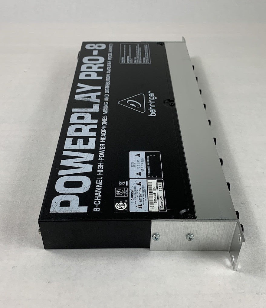 Behringer PowerPlay Pro-8 HA8000 8-Channel Headphone Mixer and Amplifier