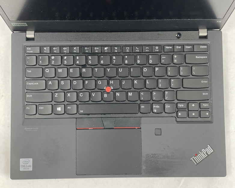 Lenovo ThinkPad T14 Gen 1 14" i5-10310U 1.70 GHz 8 GB RAM No SSD/OS/AC/Batt