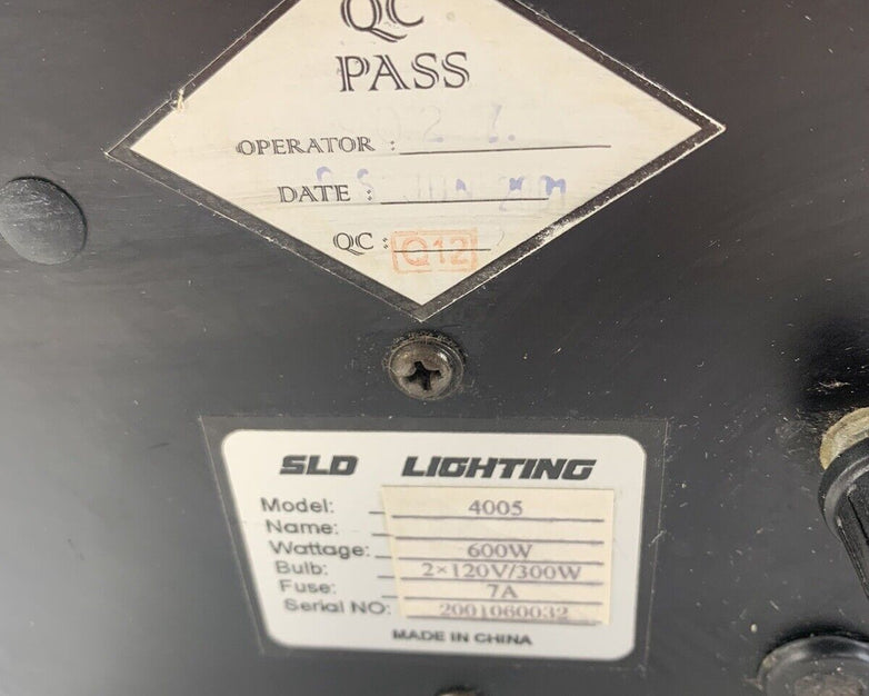 SLD Lighting DJ Aggressor LED Lighting Fixture With Power Cable Model 4005