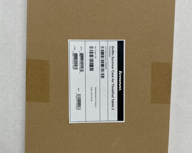 Griffin Survivor Protective Case For Lenovo Thinkpad Tablet 2 P/N: 0C64028