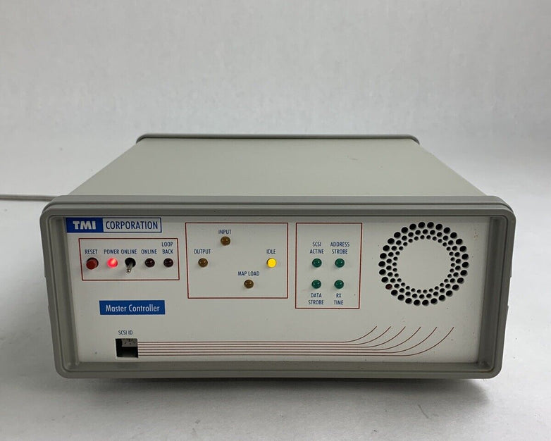 TMI Corporation Master Controller SCSI Comm 265V Power Tested