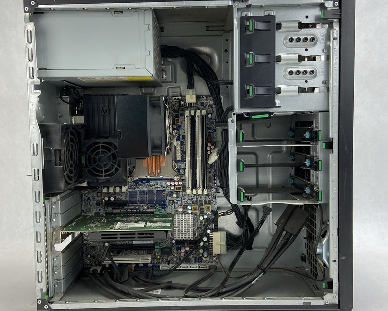 HP Z420 Workstation MT Intel Xeon E5-1620 3.6GHz 8GB RAM No HDDOS GeForce G3-63