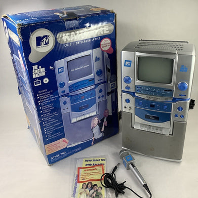 MTV The Singing Machine STVG-700 Karaoke Machine