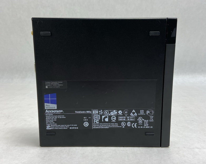 Lenovo ThinkCentre M92P MFF Intel Core i5-3470T 2.9GHz 4GB RAM No AC/HDD/OS
