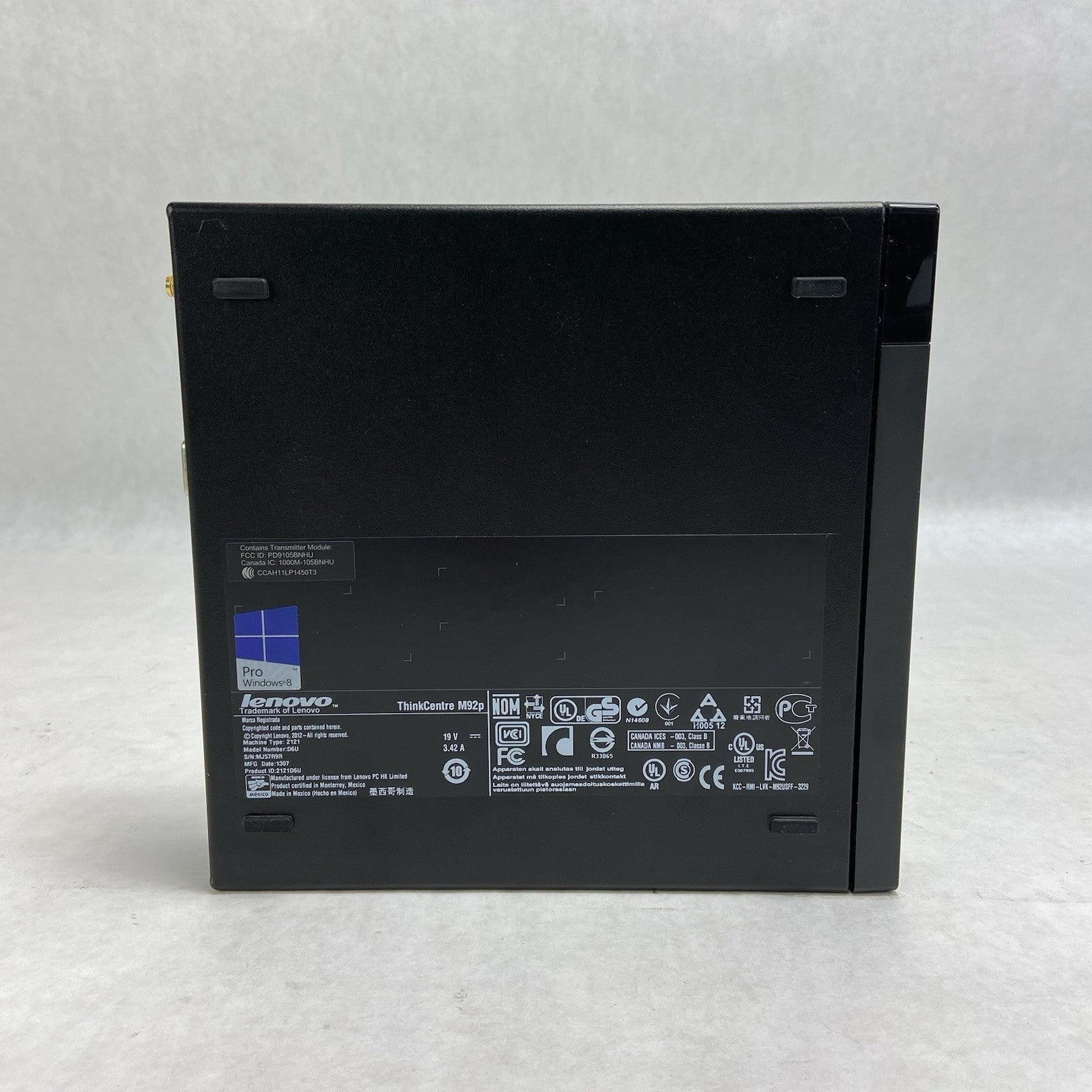 Lenovo ThinkCentre M92P MFF Intel Core i5-3470T 2.9GHz 4GB RAM No AC/HDD/OS3