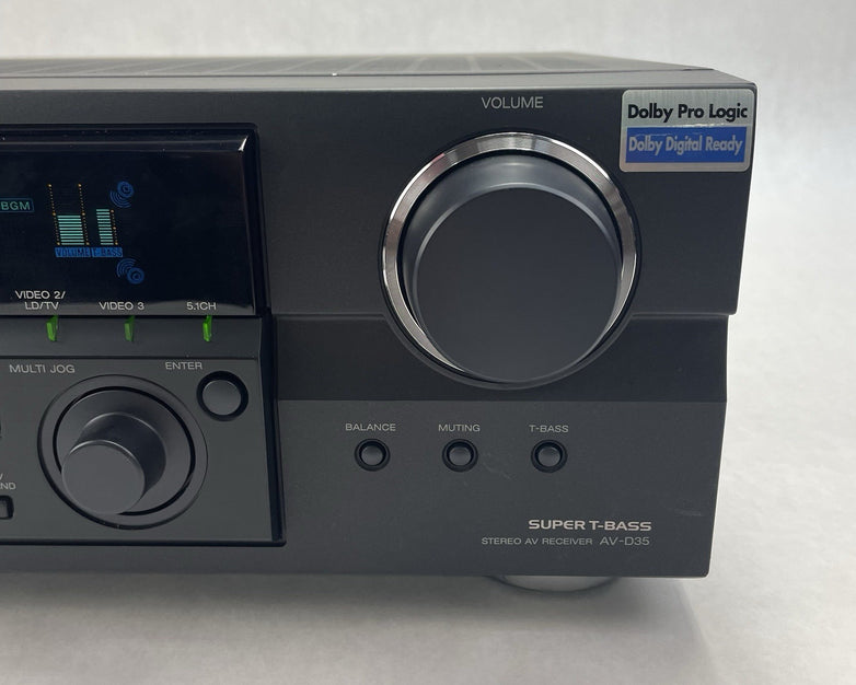 Aiwa AV-D35U 5.1Ch AV Stereo Receiver Only Tested No Remote
