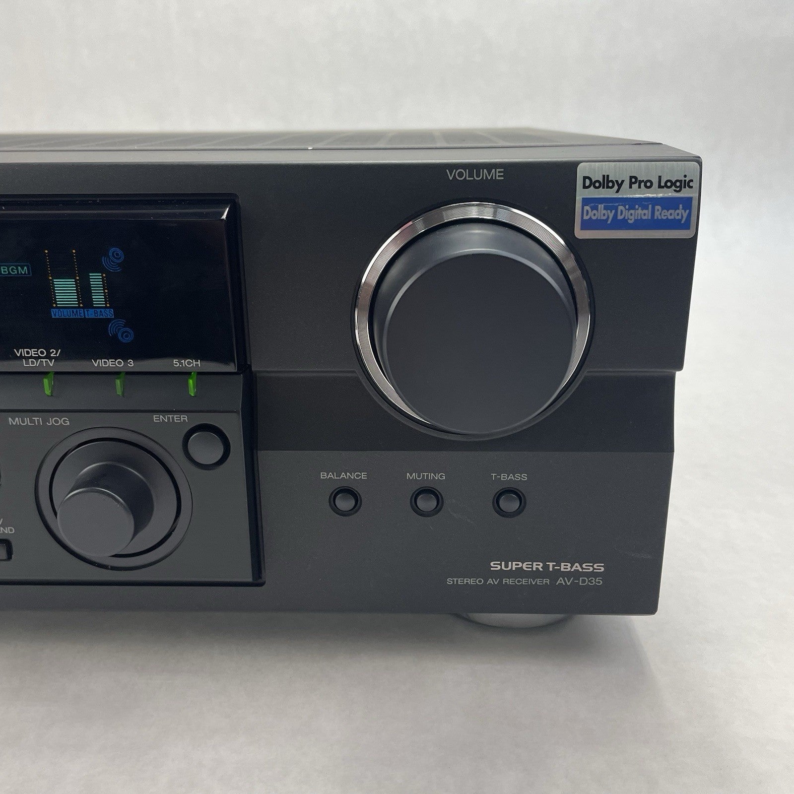 Aiwa AV-D35U 5.1Ch AV Stereo Receiver Only Tested No Remote4