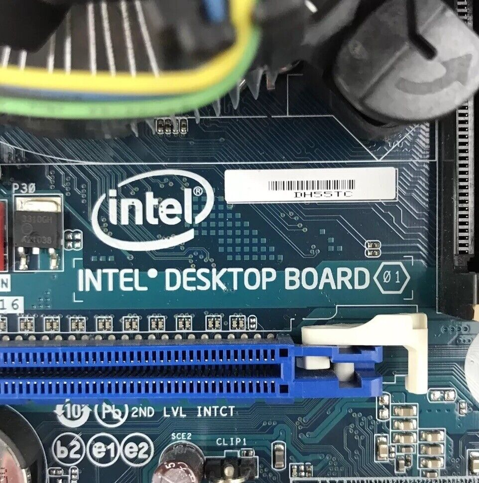 Intel DH55TC Motherboard Intel Core 2 Duo Q9800 2.66GHz 2GB RAM w/ Shield