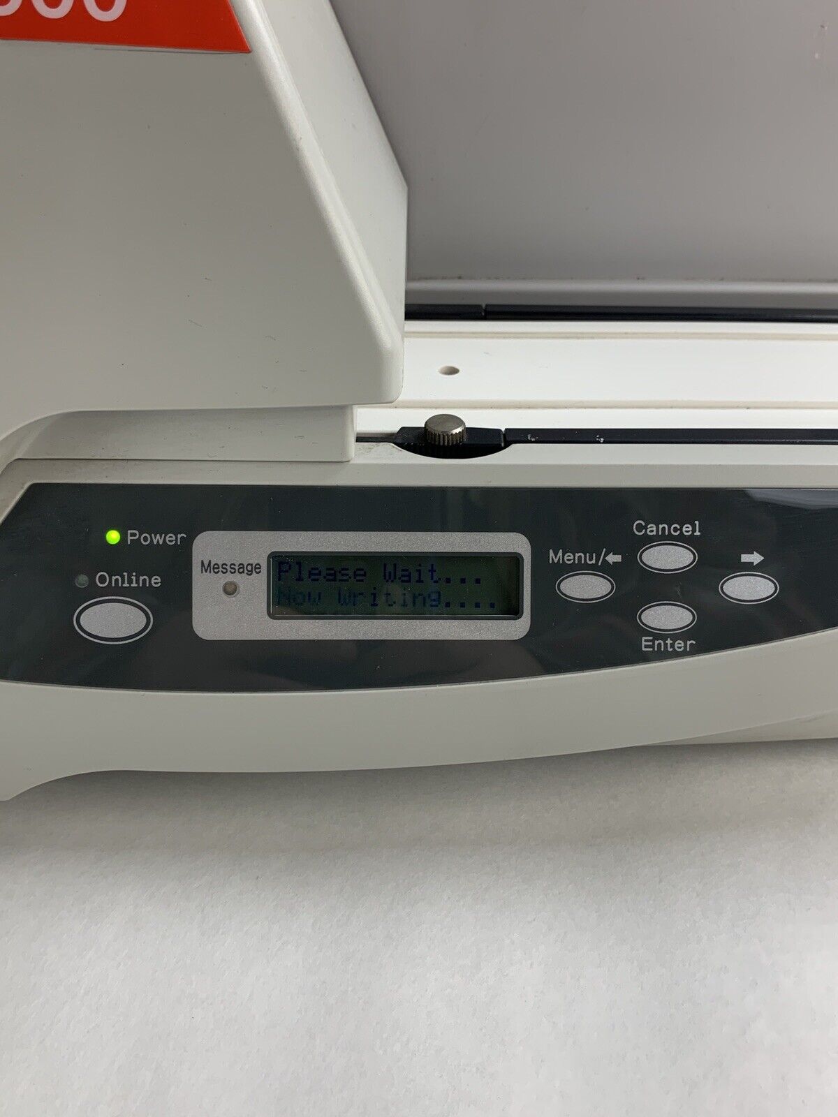 ABB HTP500 Thermal Transfer Marking System Powers on Bad Cover Hinge