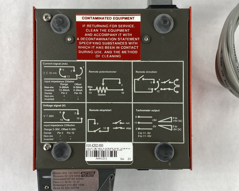 Watson Marlow 101U/R Peristaltic Pump