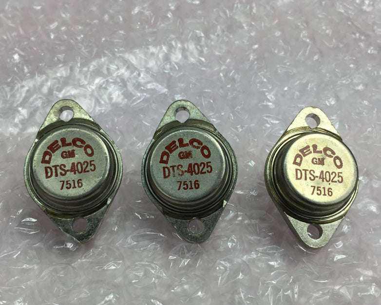 Delco GM DTS-4025 Transistors   Lot of 3   NOS
