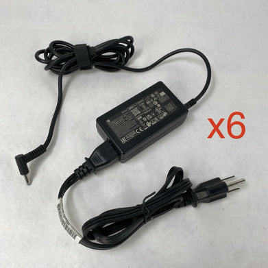 HP TPN-DA17 65W 19.5V 3.33A Blue Tip Barrel Laptop AC Adapter (Lot of 6)