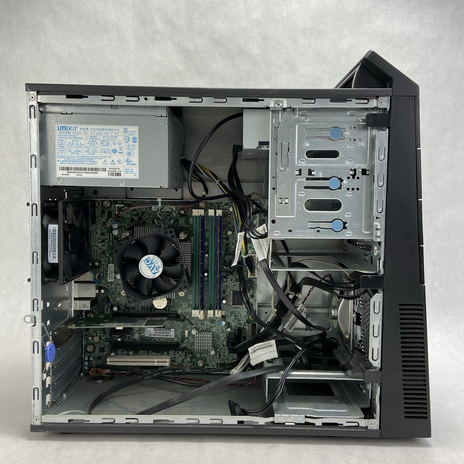 Lenovo ThinkCentre M93P MT Intel Core i5-4670 3.4GHz 8GB RAM No HDD No OS9