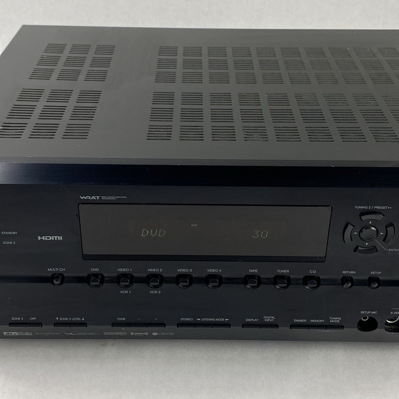 Onkyo TX-SR674 7.1 Channel AV Receiver No Remote