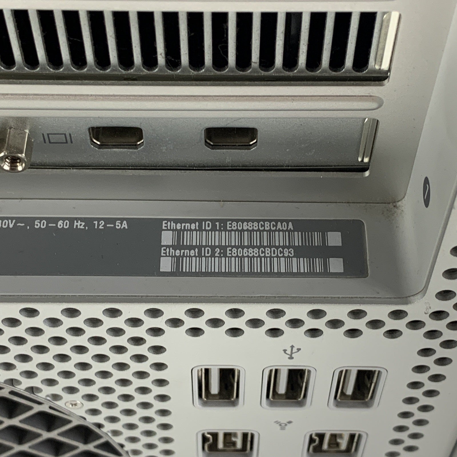 Apple Mac Pro 5,1 2010 Xeon W3565 3.2 GHz 32 GB Ram 7TB Fusion ATI Radeon 5770