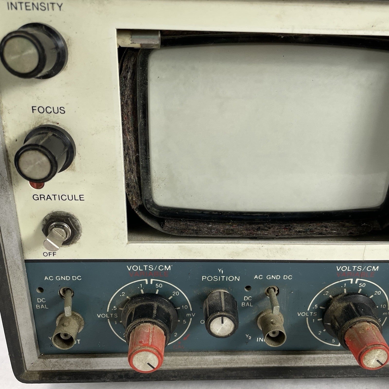 Heathkit Dual Trac Oscilloscope Model IO-4510 Untested