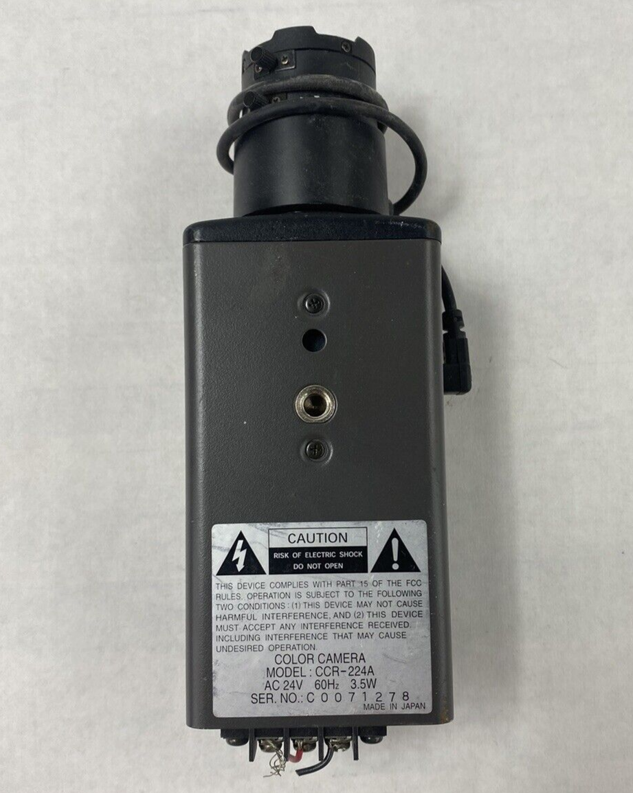Diebold Preferred CCR-224A Color Camera w/ 3.5-8mm 1/3" Lens For Parts or Repair