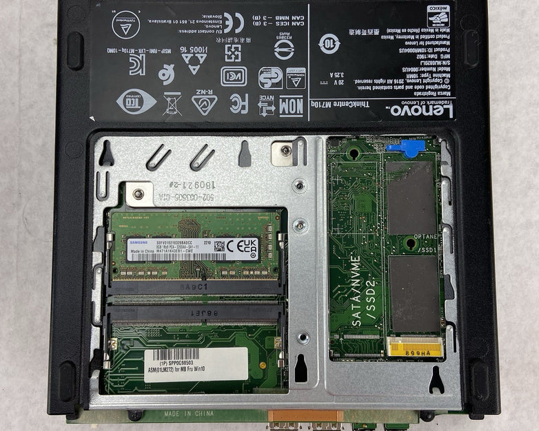 Lenovo ThinkCentre M710q Micro Intel Core i5-7500T 2.7GHz 8GB RAM No HDDOSAC