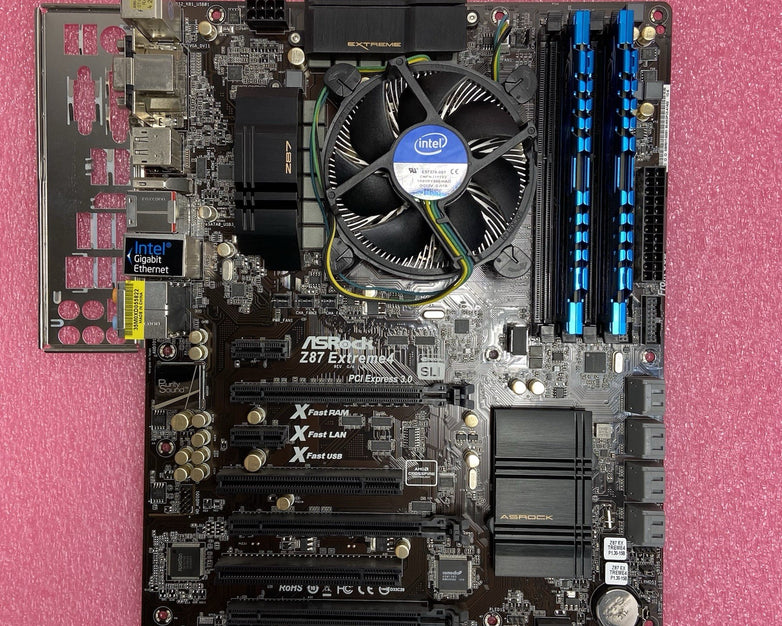 ASRock Z87 Extreme 4 Motherboard Intel Core i7-4770K 3.5GHz 8GB RAM w/IO Sheild