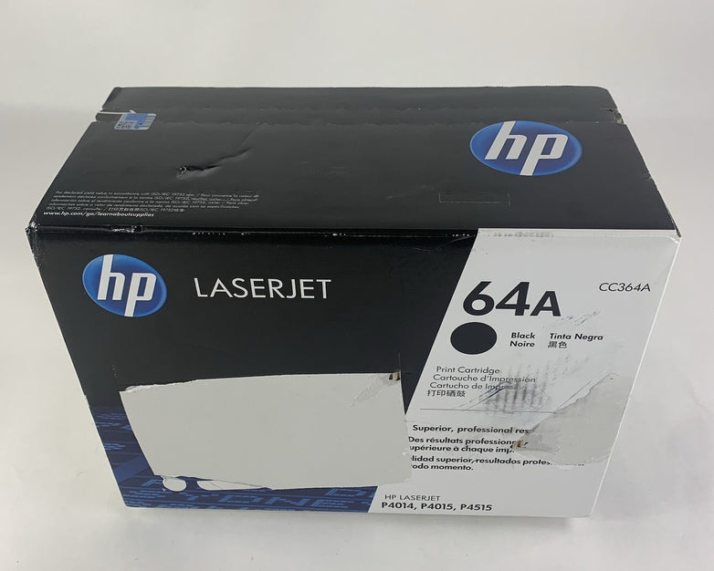 HP CC364A 64A LaserJet Black Print Cartridge - New