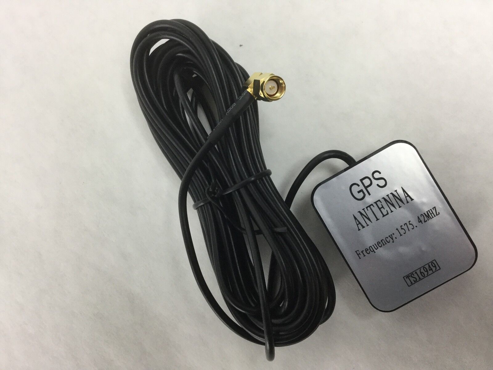 GPS 1575.42Mhz Antenna 4.9m (193 inch cable) TS16949