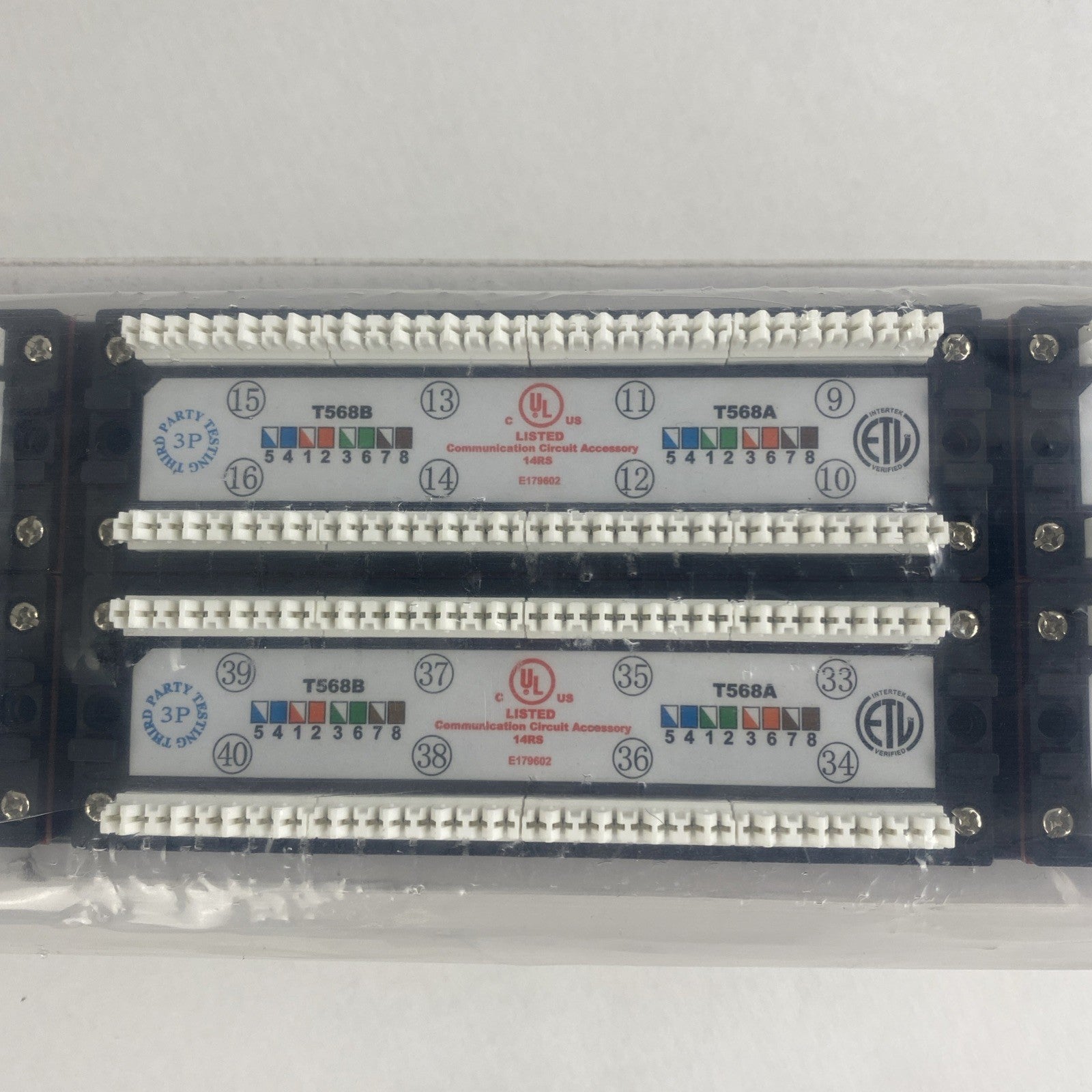 48 Port Cat 6 patch Panel Open Box Sealed Panel8