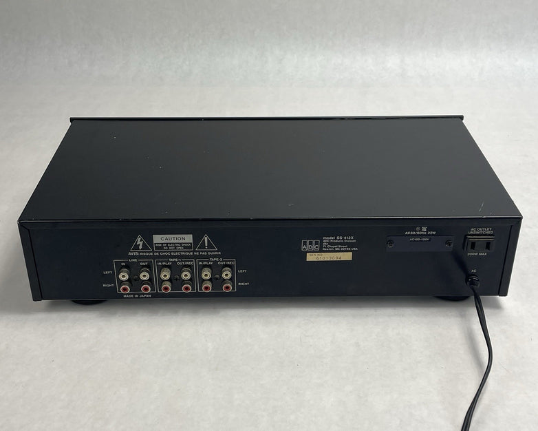 ADC SS-412X 10 Band Equalizer For Parts Weak Right Side Output