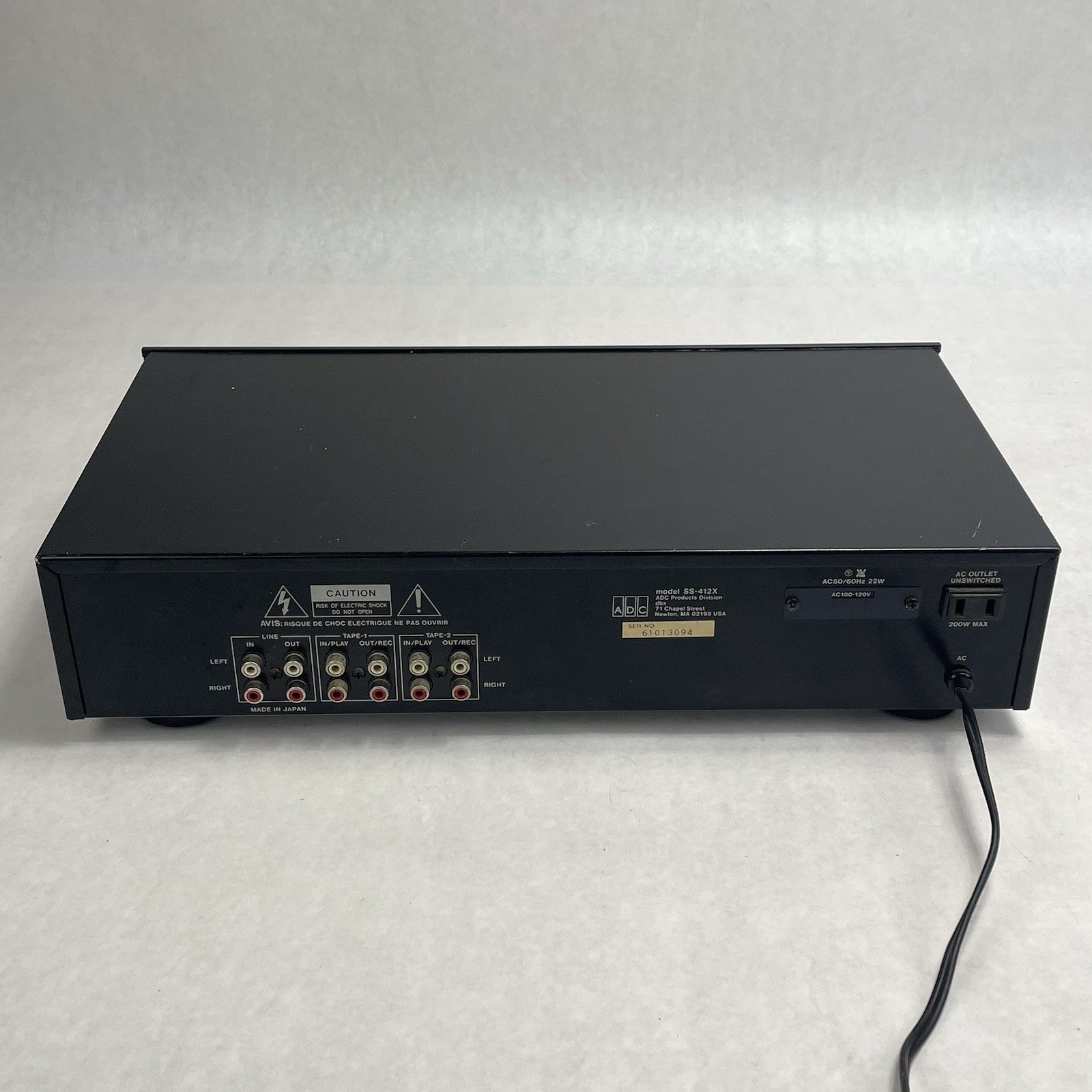 ADC SS-412X 10 Band Equalizer For Parts Weak Right Side Output6
