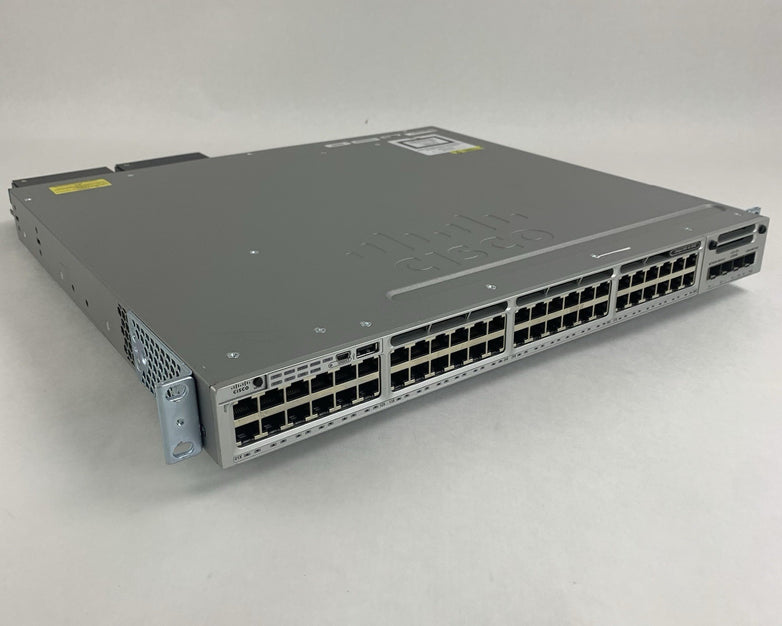 Cisco Catalyst WS-C3850-48U-S V06 48 Port Switch Tested w/C3850-NM-2-10G 2x PSUs