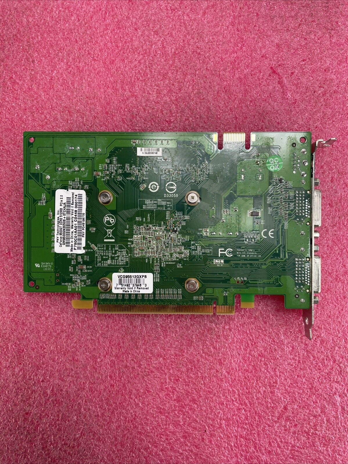 PNY Nvidia GeForce 9500 GT DDR2 512MB PCIe Graphics Card