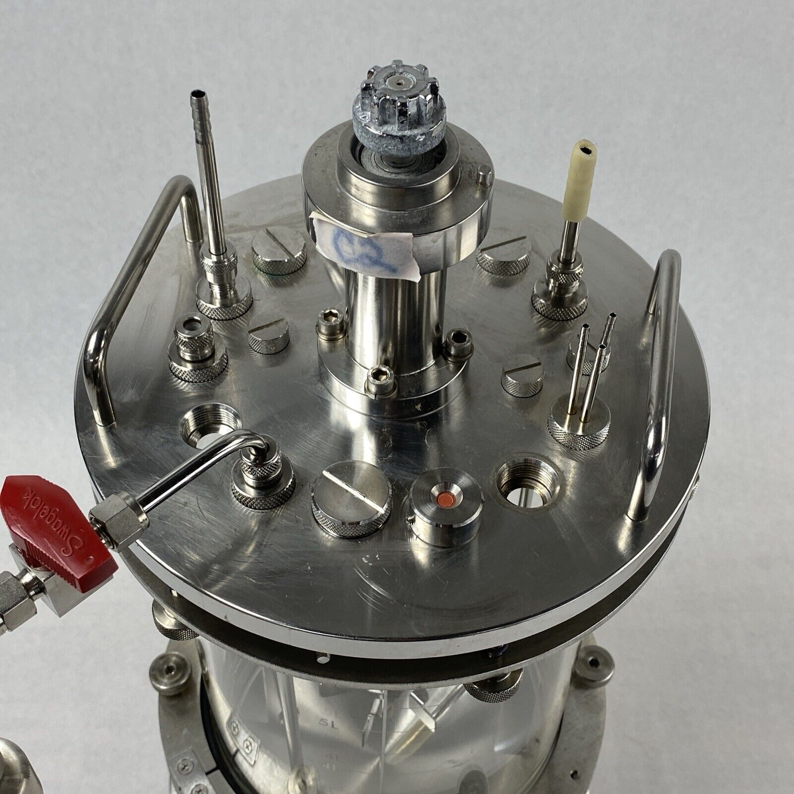 New Brunswick Scientific Q552700 5L Liter Glass Vessel Fermentor Bioreactor