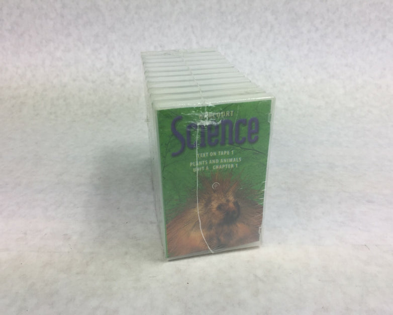 Harcourt Science Grade 3 Text On Tape Units A-F (Lot of 11)