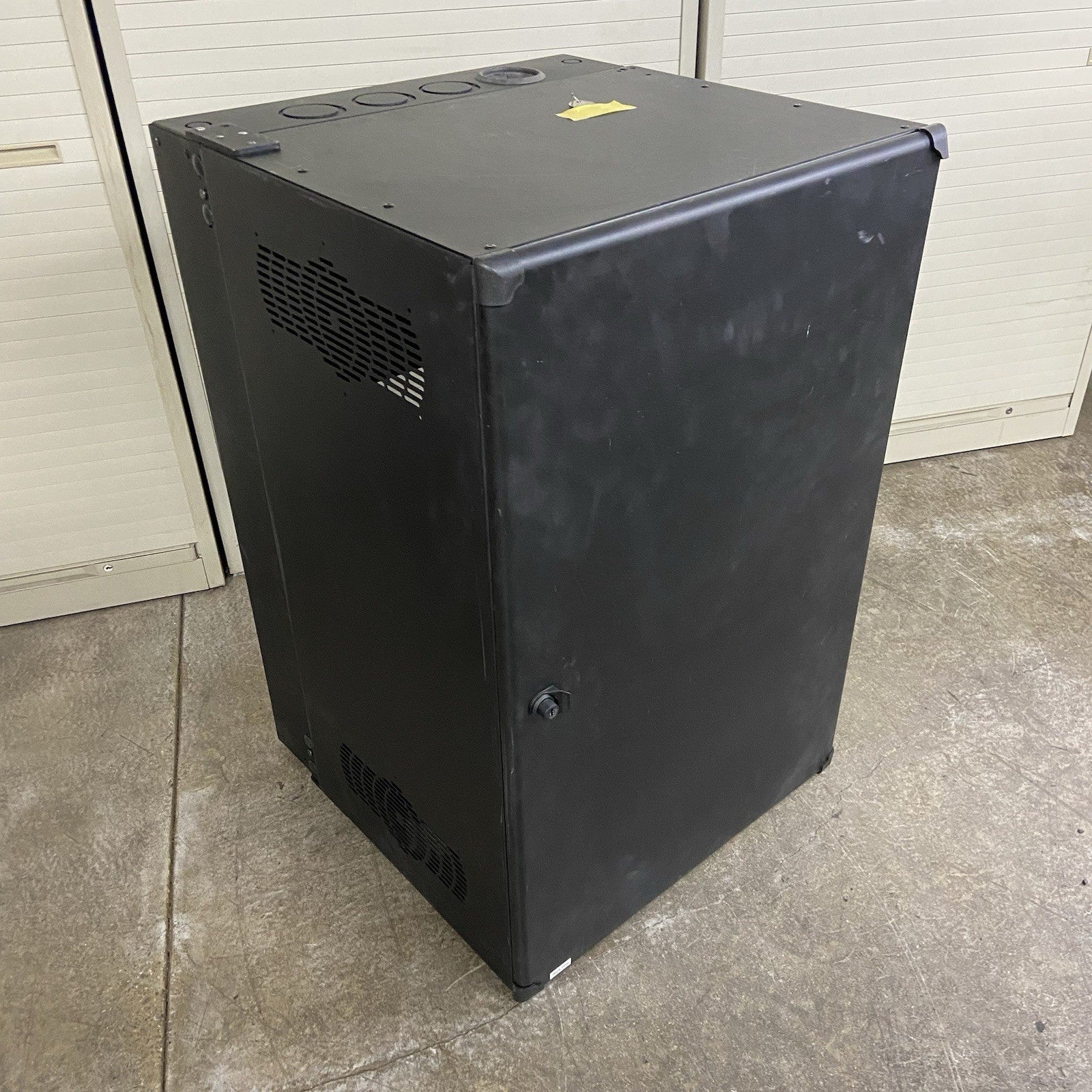 CPI Chatsworth 11840-736 Black Cube-it Wall Cabinet H36" X W24" X D24" With Keys