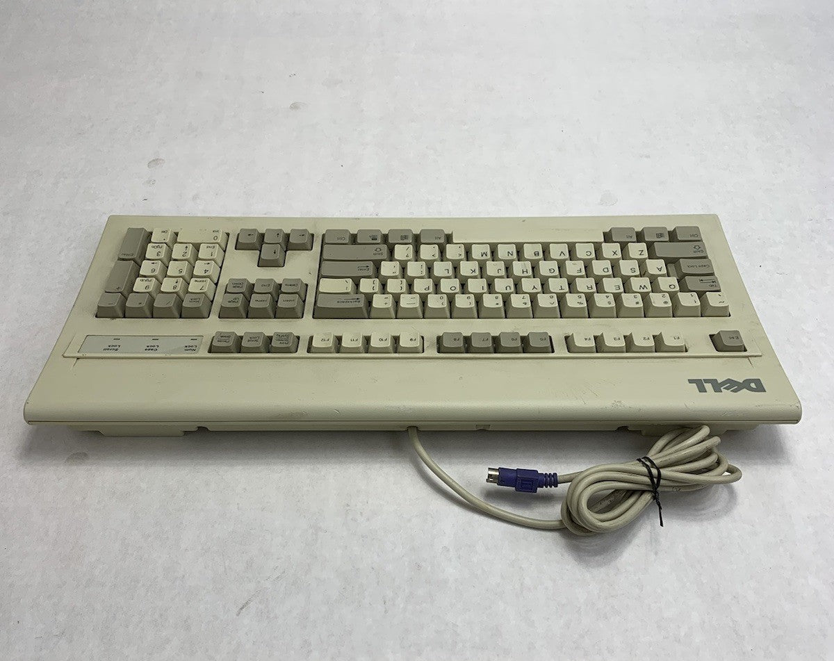 Dell AT101W PS/2 Wired Mechanical Vintage Keyboard