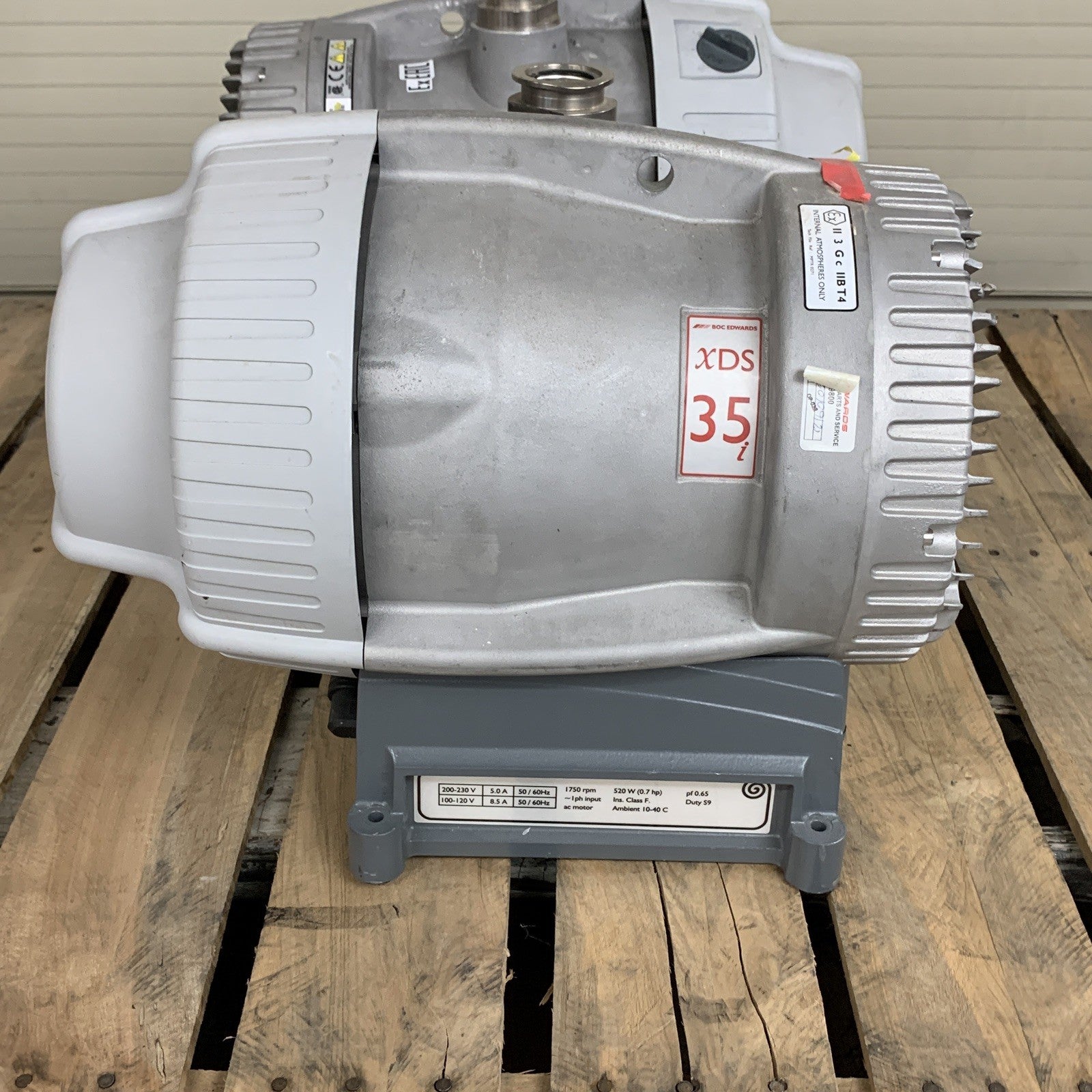 XDS 35i Edwards A730-01-983 Dry Scroll Vacuum Pump Parts and Repair Pair of 2x