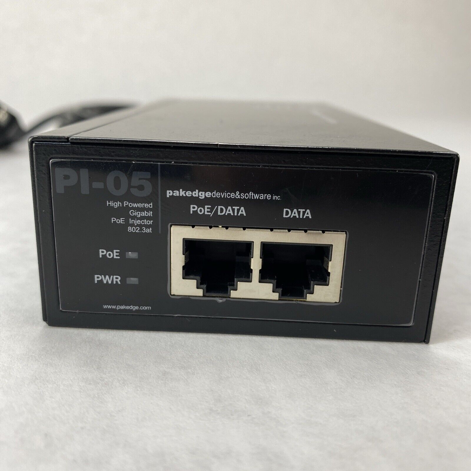 Pakedge PI-05 802.3at Power Over Ethernet Injector High Powered Gigabit PoE