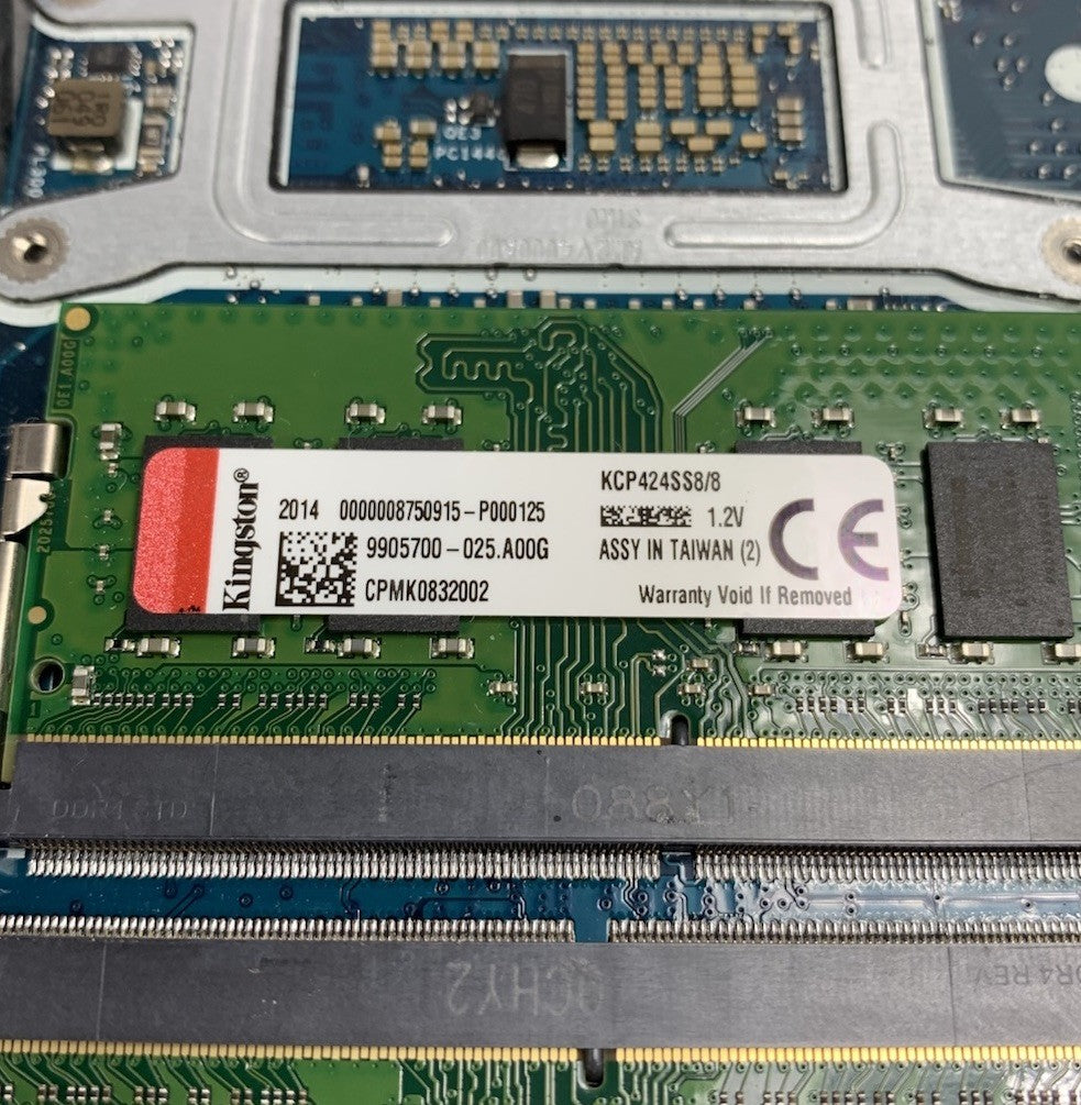 Dell Precision 7750 Motherboard Intel Core i7-10750H 2.6GHz 16GB RAM 2 Sticks8