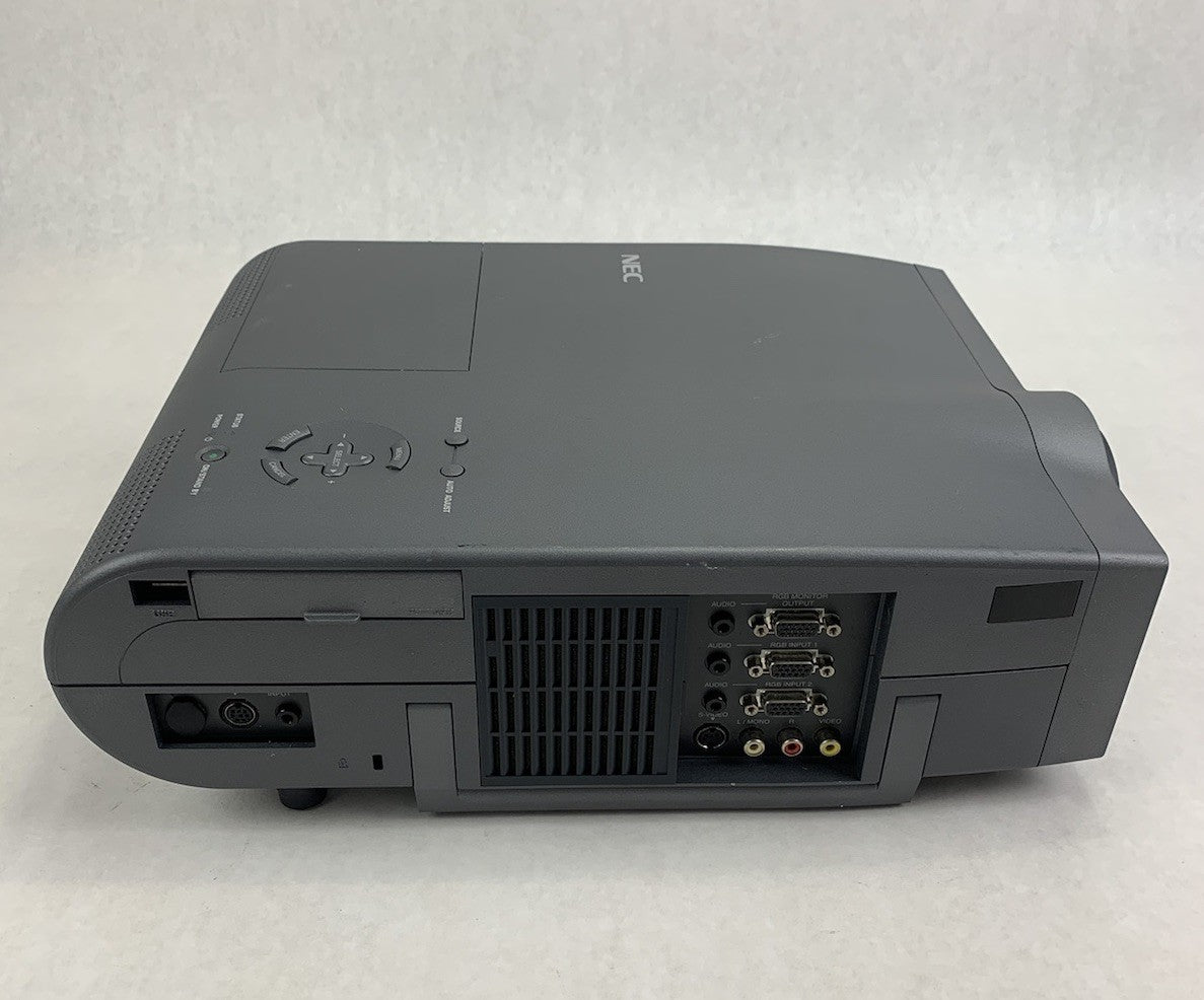 NEC Gray MT1055 Home Theater Projector - Parts or Repair