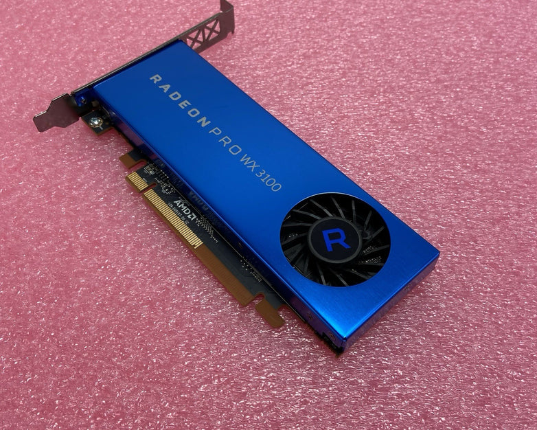 Radeon Pro WX 3100 PCIe x16 4GB GDDR5 Full Height Graphics Card 190-D09187-00_02
