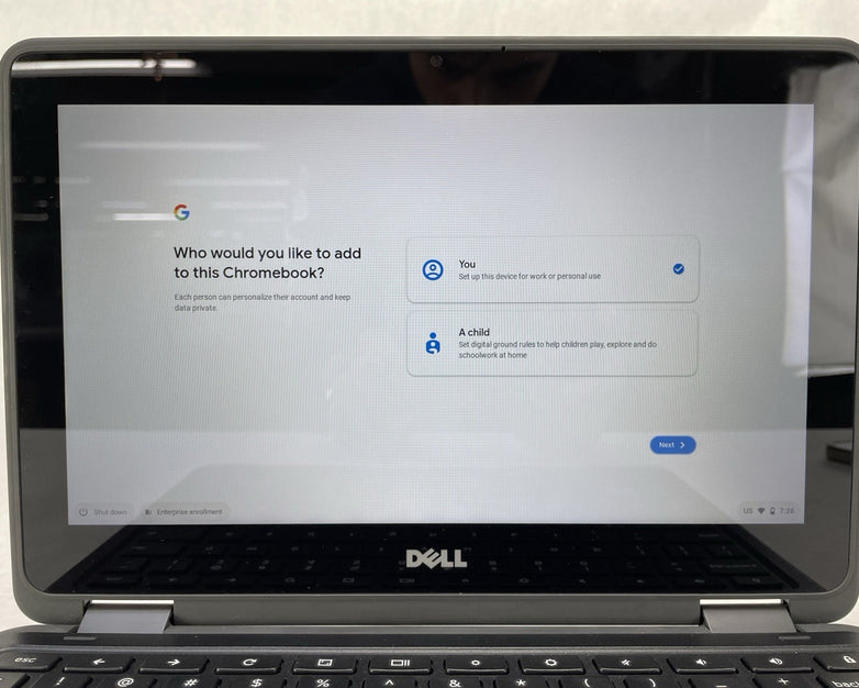 Dell Chromebook 11 3189 Intel Celeron N3060 1.60 GHz 4 GB RAM 16 GB SSD