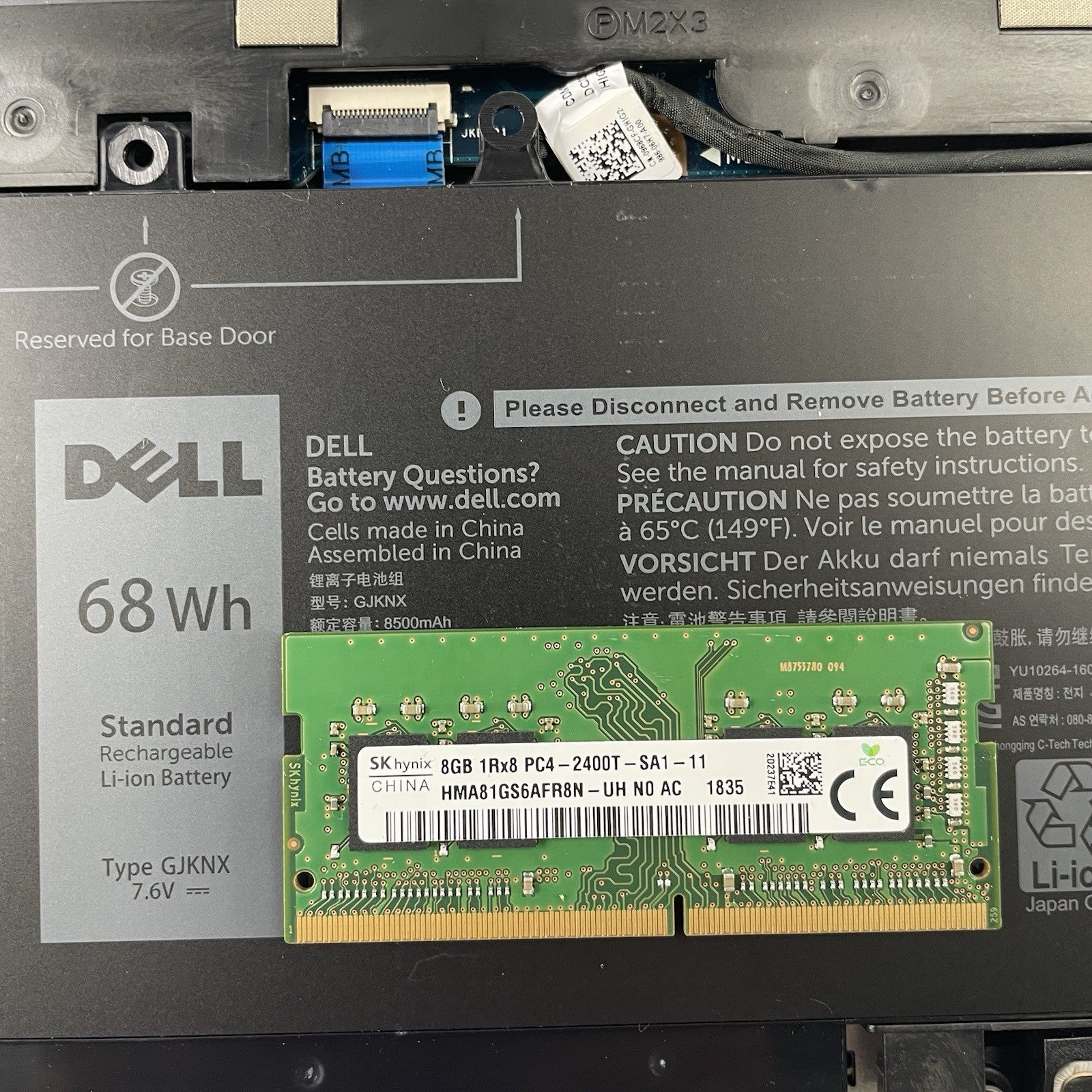 Dell Latitude 5590 15.6" i5-8350U 1.70 GHz 8 GB RAM No SSD/OS/AC23
