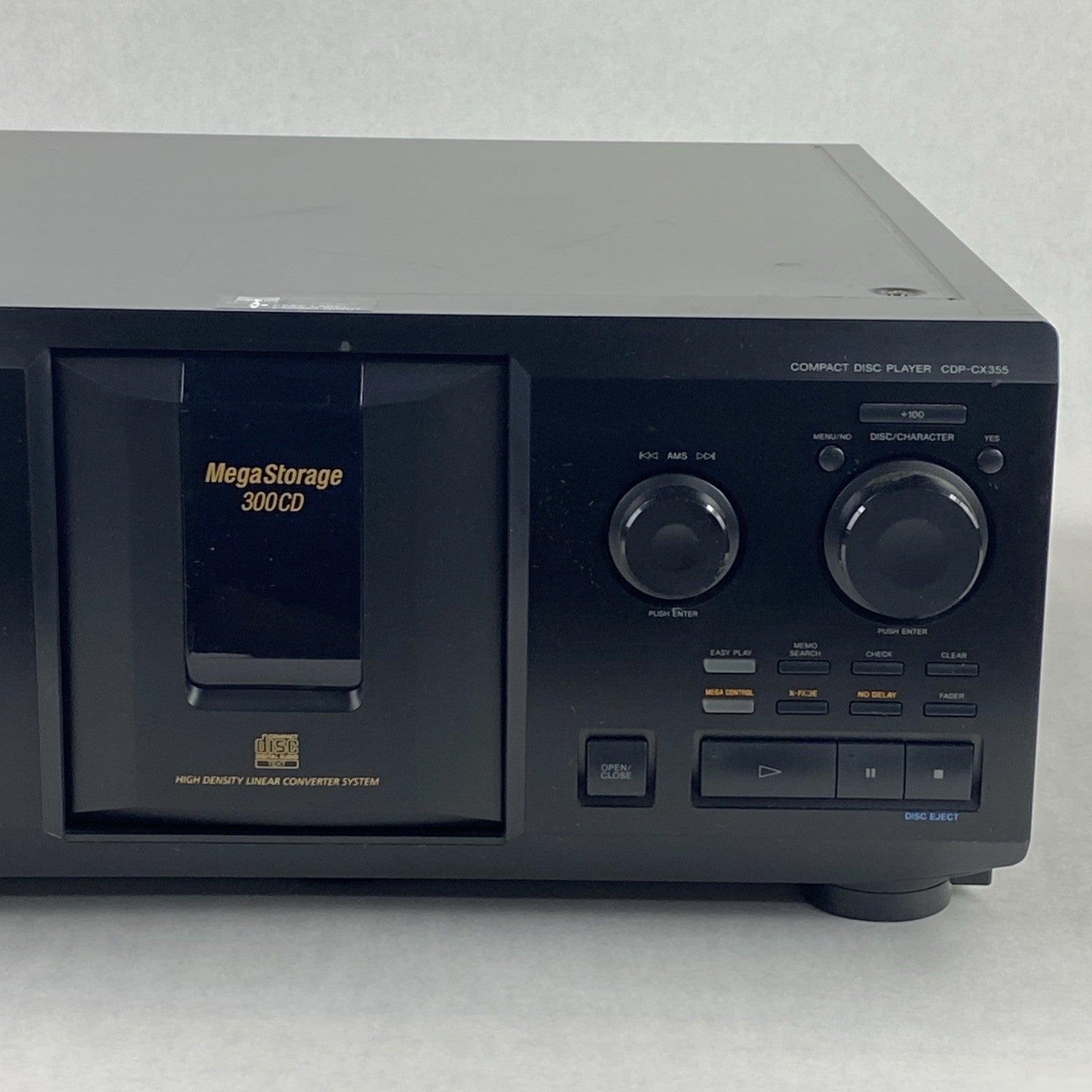 Sony CDP-CX355 Compact Disc Player - Parts Or Repair