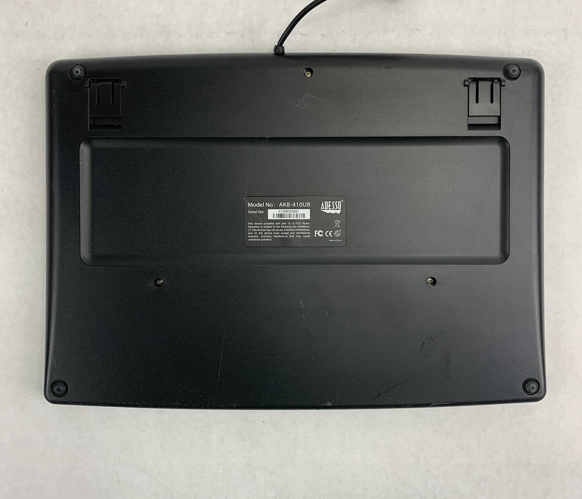 Adesso AKB-410UB SlimTouch USB-Wired Mini Keyboard