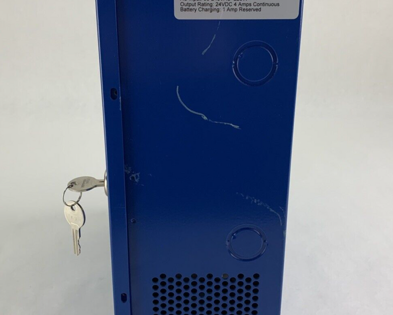 Schlage SBB-5APS Bright Blue Supervised Power Supply SBB-5 w/ Keys