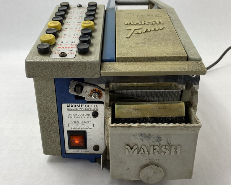 Marsh Ultra Taper Gummed Tape Dispenser - Parts or Repair
