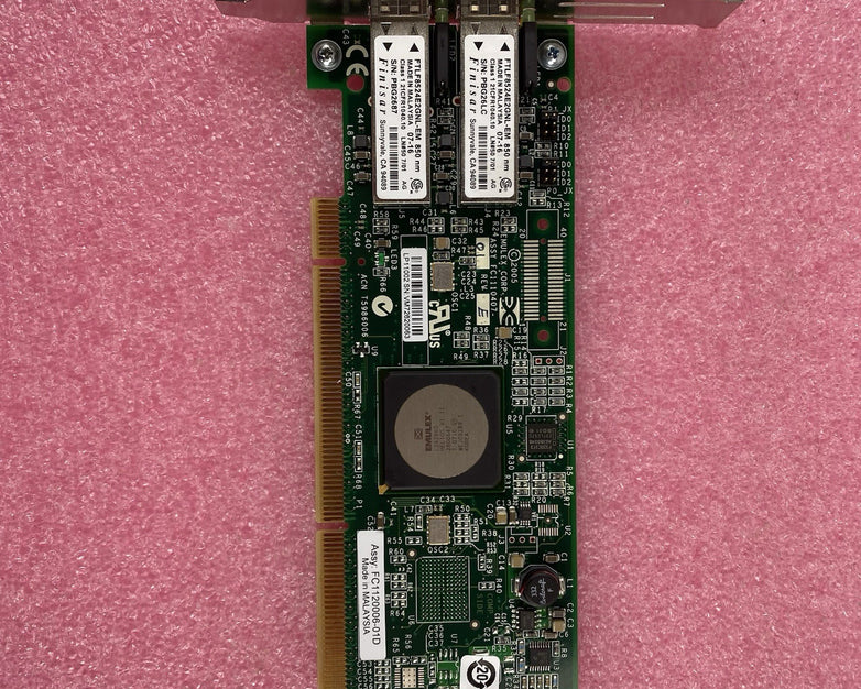IBM 10N8620 4Gbps 2-Port PCI Fiber Adapter Card (Lot of 2)