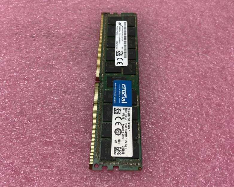 Crucial Micron 16GB 2Rx4 PC4-2133P MTA36ASF2G72PZ-2G1A2II RAM Memory